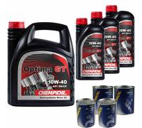 7L CHEMPIOIL olio motore Optima Gt 10W-40 MB 229.1 Per VW 502.00 505.00 Rn 0700