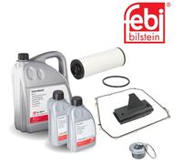 7L FEBI Kit Di Cambio Olio + Filtro Automático Per Audi 7G S-Tronic DL501 0B5