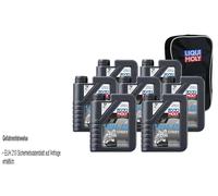 7L Liqui Moly Moto 4T 10W-40 Strada Olio Motore 4 Tempi Racing Engine Borsa