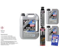 7L Liqui Moly Top Tec 4600 5W-30 Olio Motore Olio-Schlamm-Spülung Cera Tec