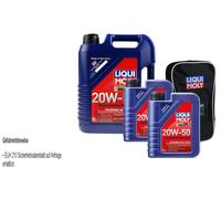 7L LIQUI MOLY Touring High Tech 20W-50 Minerale Olio Motore ACEA A3/B4/E2 Tasche