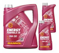 7L MANNOL 7917 Energia Formula C4 5W-30 Leichtlauf-Motoröl Acea