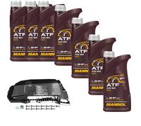 7L MANNOL ATF AG60 Olio Cambio Automatico + Filtro Getriebefilter FEBI