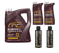 7L MANNOL olio motore Energia Formula Pd 5W-40 Incl. 2x Additive Ceramo Ester