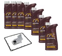 7L MANNOL Olio Trasmissione Dexron III per Nissan Patrol GR V Wagon 3.0 DTi