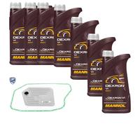 7L MANNOL Olio Trasmissione Dexron VI per Audi A6 Avant S6 quattro 4.2 A8
