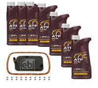 7L MANNOL Trasmissione Atf AG60 Filtro Olio per BMW 3er E46 316i 320d 318d