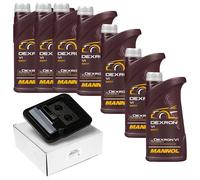 7L MANNOL Trasmissione Dexron VI Filtro Olio per Mitsubishi Outlander III 2.2