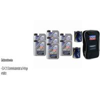 7L Olio Motore Liqui Moly MoS2 Olio Leggero 10W-40 2x Flush Motore Inclusa Borsa