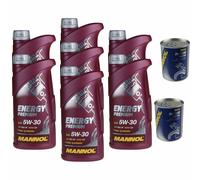 7L Olio Motore MANNOL Energy Premium 5W-30 2x MANNOL Motor Doctor ADDITIVO