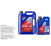 7L Original Liqui Moly 1095 Touring High Tech Olio Motore 15W-40
