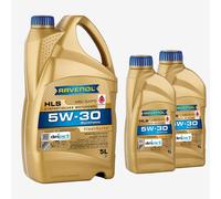 7L RAVENOL olio motore Hls SAE 5W30 per BMW Longlife-04 VW 505 00-01 MB