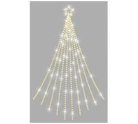 7m Bianco Caldo LED Cascata 2D Albero di Natale con Timer Decorazioni