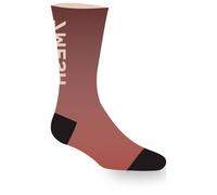 7mesh - Fading Light Sock - Calze da ciclismo EU 43-45 marrone