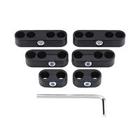 7mm 8mm Plug Wire Separators,Dividers Looms (Black SI-AT02065).-for ignition separator msd for Spark plug wire holder for Spark plug holder for Spark plug wire separator for Spark plug w