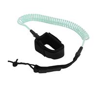 7mm Corda da Piede per Surf, Cinturino Regolabile in TPU Elastico, 3 Metri, Accessorio per Tavole da Surf e Paddle - Alta Resistenza, Leggera e Confortevole, Sicurezza per (Azzurro trasparente)