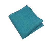 7pc Solid Color Cotton Hankies Soft Touch Handkerchief For Men Candy Simple Pocket Square Men's Suit Chest Towel Accessories(Color-20)