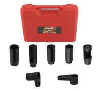 7PCS 3/8" & 1/2" DRIVE SOCKETS OXYGEN SENSOR SOCKET WRENCH INSTALLER TOOL KIT