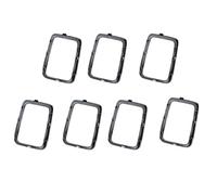 7pcs ABS Glossy Black Front Grid Grille Inserts Compatible con Cherokee 2017 2018 2019 2020 Modelli Grill Style Grill Fric di rivestimento