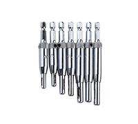 7PCS anta self Centering Hinge drill bit set pilota fori HSS shank lavorazione del legno di bricolage