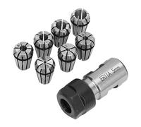 7pcs ER11 da 5 Mm per le Collette a Molla a Molla di Estensione del Supporto per Motore, Realizzati in Acciaio a Molla di Alto Grado, per la Macinazione Noiosa Perforazione CNC