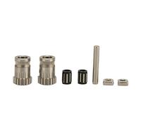 7pcs Kit per estrusore a doppia trazione Kit in acciaio inossibile Parti di sostituzione della stampante 3D 3D ingranaggi di estrusione ad alta precisione per ender 3 CR10 3D