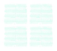 7Pcs Letter Board 3/4", 1029 Lettere Feltro per Letter Boards, Verde