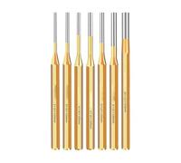7PCS Punzone cilindrico Scalpello Roll Pin Strumento di rimozione Set 2-10mm centrale resistente for la riparazione orologi