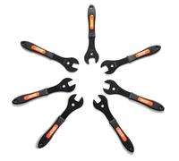 7PCS Set di Chiave a cono per pedali per bici Ciclismo Chiave Per Mozzo Ruota Dado Assale Installare Rimozione Chiave Combinata13 14 15 16 17 18 19mm