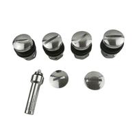 7Pcs / set Steli delle valvole per montaggio a filo Valvole delle ruote |