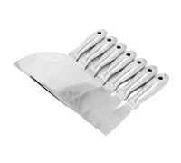 7pcs Spatola per Stucco Kit di Utensili Manuali per Cartongesso Set di Strumenti per Raschietto per Vernice Strumento per Raschietto in Acciaio Inossidabile per Diffondere il