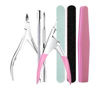 7pcs Strumenti Convenienti Per La Cura Delle Unghie File Trimmer Cuticola Pusher Nial Strumenti Essenziali Per Belle