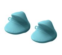 7PINZE IN SILICONE, ANTISCIVOLO SPESSO, RESISTENTE AL CALORE, Blu chiaro