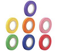 7pz 10mm 0,4" Largo 20m 21 Iarde Mascheratura Nastro Nastro Rotoli 7 Colori