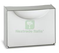 7PZ SCARPIERA MODULARE A SCOMPARSA 51X19X39H BIANCO: