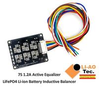 7S 1.2A Li-ion Lifepo4 Lithium Battery Active Equalizer Balancer Inductive BMS