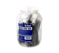 7TCG054830R0019 Assortimento di fascette nere 500 pz.