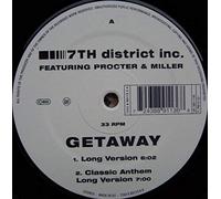 7th District Inc.Feat.Procter - Getaway (4 versions, feat. Procter & Miller) / Vinyl Maxi Single [Vinyl 12'']