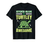7th Grade Turtle-y Fantastico Settimo Grado Ritorno A Scuola Maglietta