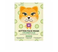 Maschera da gattino in tessuto per adolescenti 7th Heaven, 1 pz
