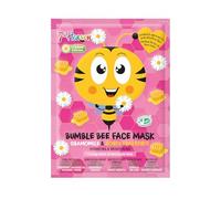 7th Heaven Bumble Bee, maschera idratante per il viso per pelli sensibili, per bambini dagli 8 anni in su, maschere cruelty free, maschere per il viso originali 7th Heaven per la cura della pelle