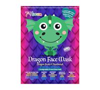 7th Heaven Maschera per il viso in foglio di drago, con frutto del drago e pantenolo, maschere in foglio per idratare e rivitalizzare la pelle