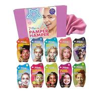 7th Heaven 'Pamper Hamper' Set regalo - Contiene una varietà di maschere facciali peel-off e fango, maschera per il salvataggio dei capelli, puff esfoliante per il corpo 12 pezzi