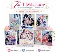 7th Time Loop Manga Inglese Vol 1-7 Set Completo Hinoki Kino DHL EXPRESS