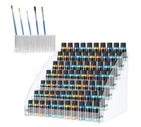 7Tier Pittura Organizzatore 3Compartment Penna Supporto Acrilico Contenitori