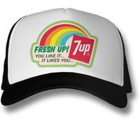 7Up Cappello Trucker Fresh Up IMG-94-7UP9902-DTF038 Einheitsgröße Bianco