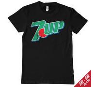7Up Maglietta logo anni '80 lavata IMG-1-7UP007-H66-5 5XL Nero