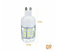 7w LED Mais Lampadine Salotto 5730 SMD Notte Vivente Lampade Presa 27 SMD E14 [EEK: A]