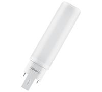 7W LED Tubo, G24d-2, 3000K, 700lm, Non Dimmerabile, 120° - 4058075558328