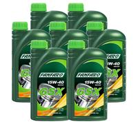 7X 1 Litro FANFARO GSX 15W-40 Olio Motore Olio Motore PKW API SG/CD